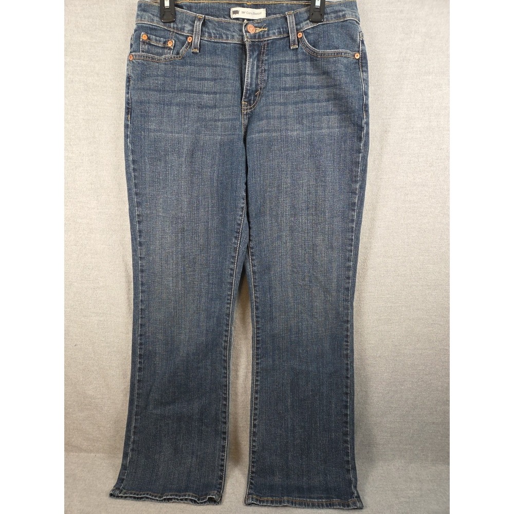 Levis 529‎ Curvy Bootcut Womens 32x30 Blue Jeans Stretch Cowgirl Western